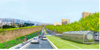 Extrait du projet "Marseille, Capitale de l'agriculture". Ecole nationale supérieure d'architecture de Marseille. 2014.